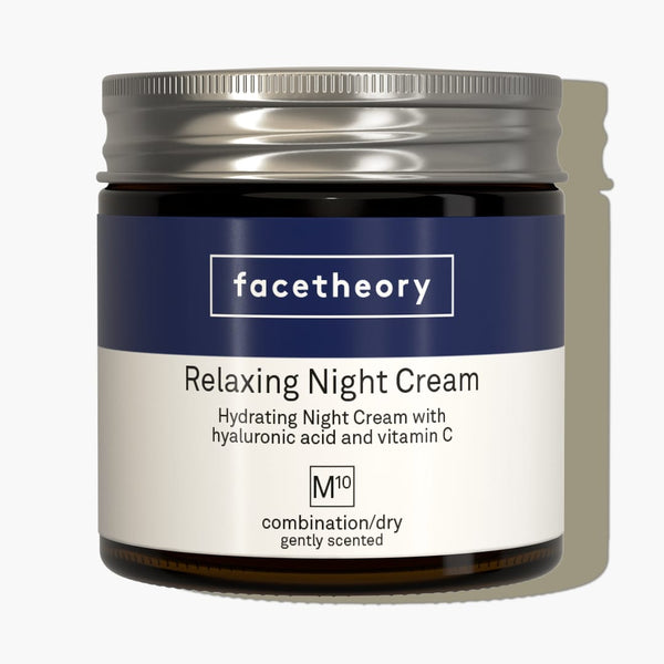 Relaxing Night Cream M10 For Sensitive, Dry And Combination Skin With 