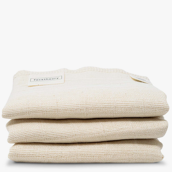 GingerChi Organic Cotton Muslin Face Cloths